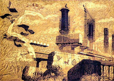 吉祥天路-版画-王晓愚.jpg