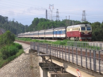 京九2261KM附近看车