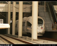 CRH3-001C IN 天津站