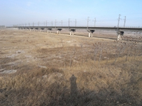 【大秦】潮白河左堤路看大秦潮白河桥
