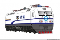 我给HXD1C穿警服