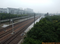 雨 莘庄，夜 中潭路桥