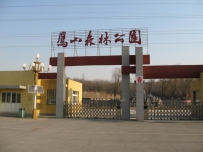 鹰山森林公园看京广客车