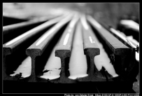 【原创】铁路小景之——轨、枕、及其他 (B&W 6Pics)