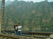 2010.6.27。落坡岭徒步，偶遇traink8k，沈局春段，两网友。。。